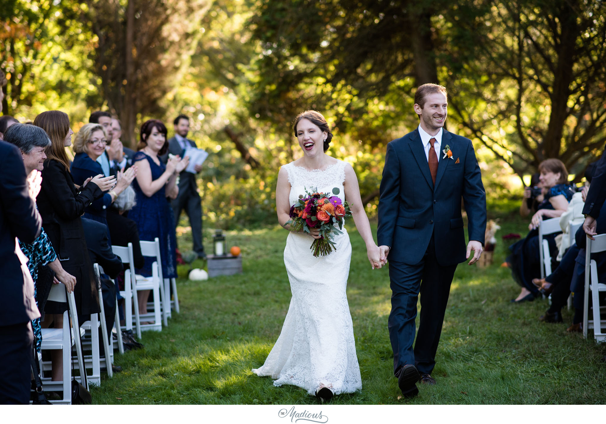 Cylburn Arboretum wedding photojournalism ceremony