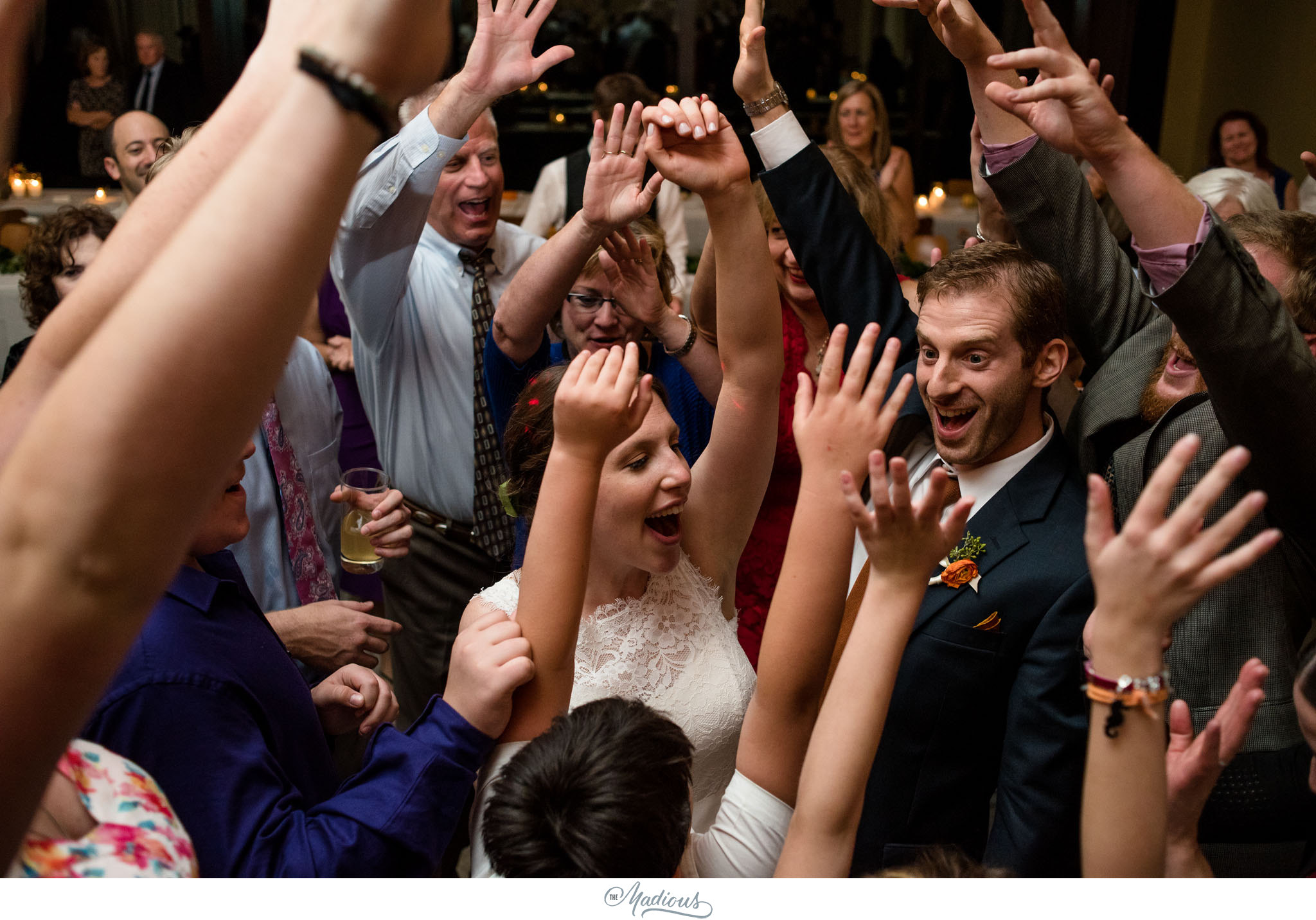 Cylburn Arboretum wedding vollmer center reception dancing