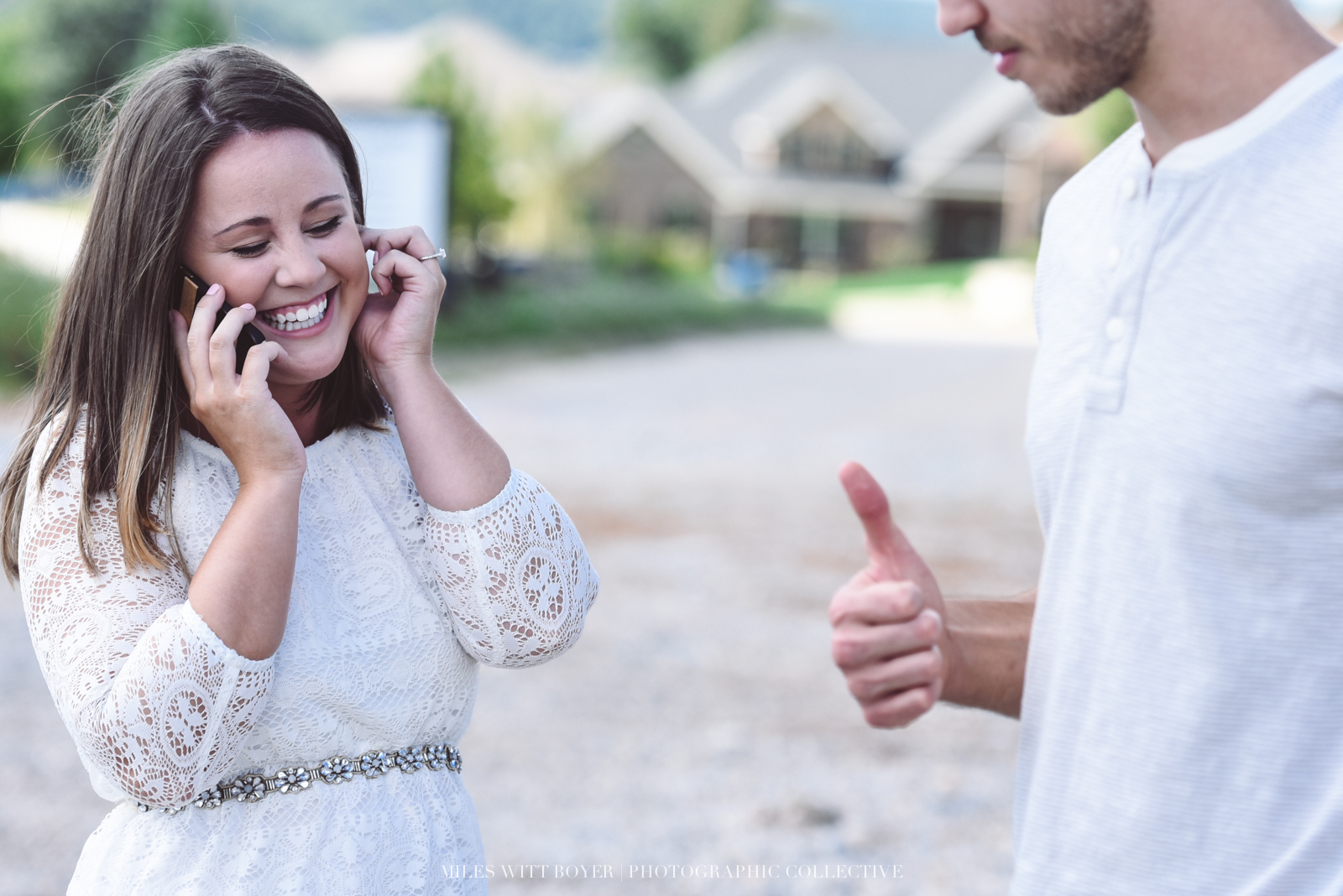 On the phone with the locksmith