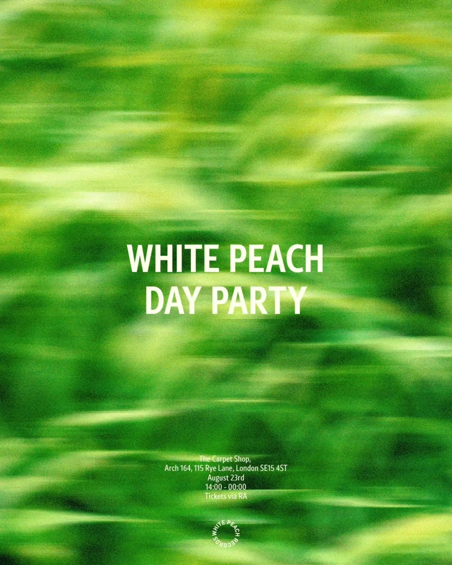 LONDON - AUGUST 23RD - 2PM TILL MIDNIGHT 

LINEUP TO BE ANNOUNCED 

TICKETS AVAILABLE FROM RA (LINK IN THE BIO) 

@thecarpetshop.peckham