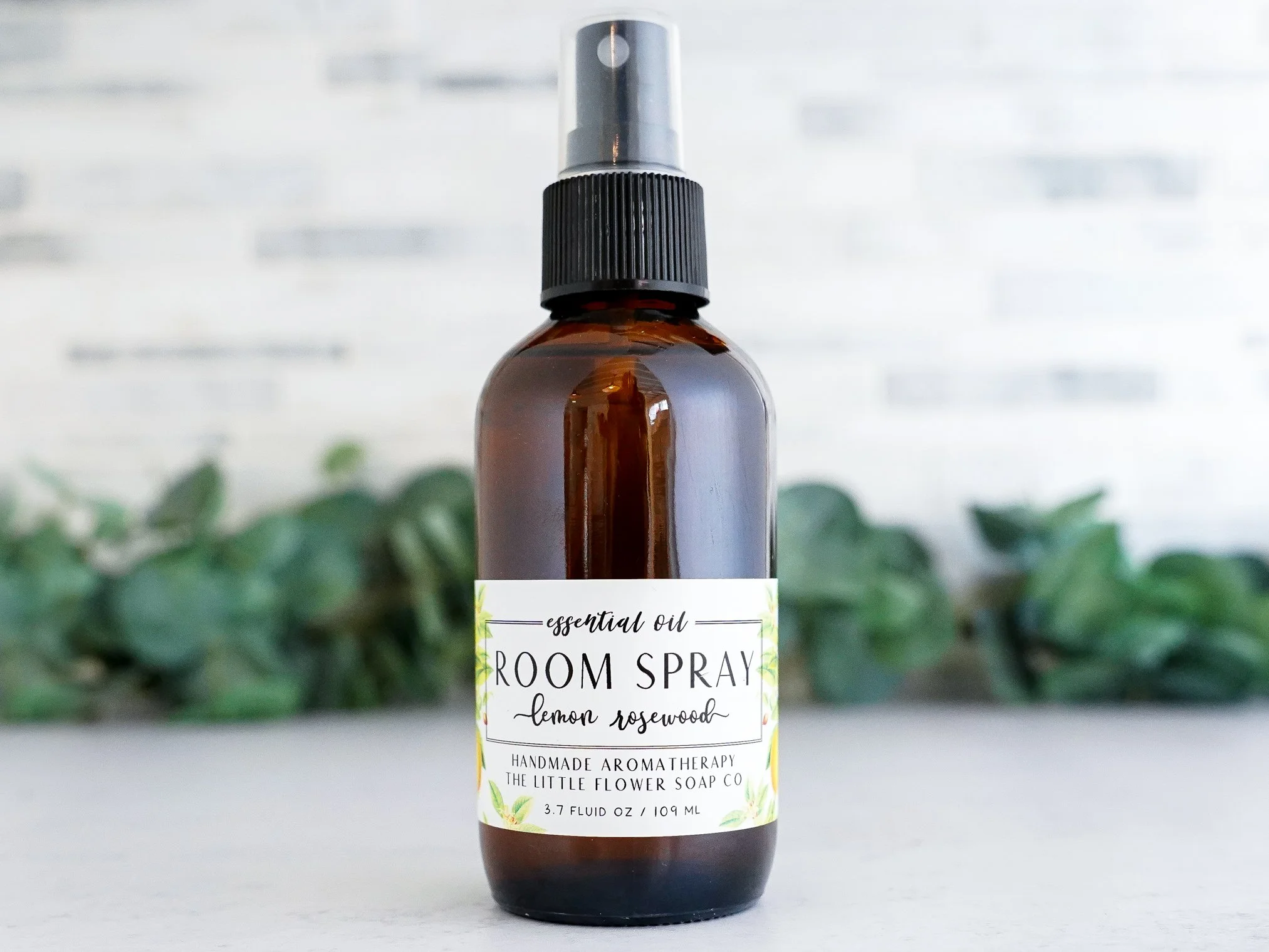 Lemon Rosewood Essential Oil Room Spray
