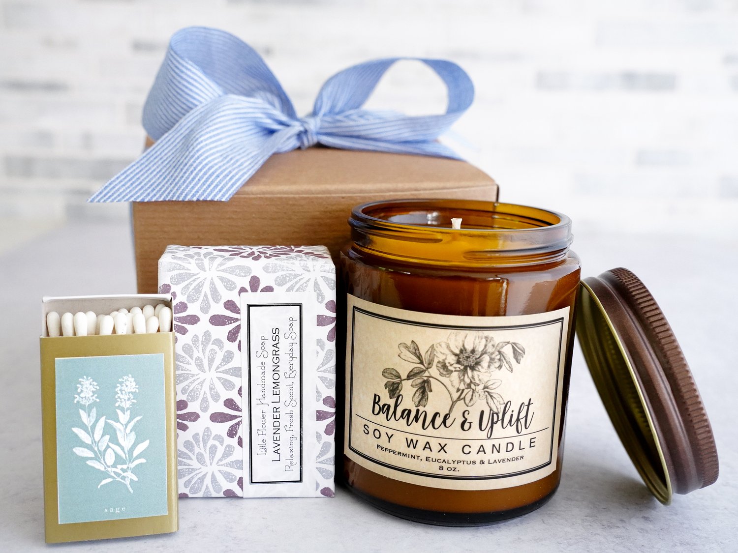 Aromatherapy Candle Fragrance Candle Gift Box Calming Candle
