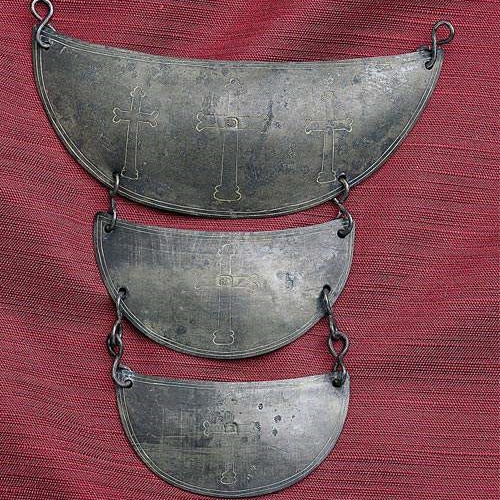 Trade Gorget for a Native American. Benjamin Day (1706-1757). Colonial American (Newport, Rhode Island), second quarter of the 18th Century.