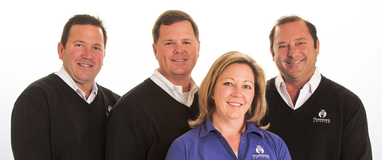 Meet the Masterson Family (left to right): Paul, Andrew, Sueanna, and Brian Masterson