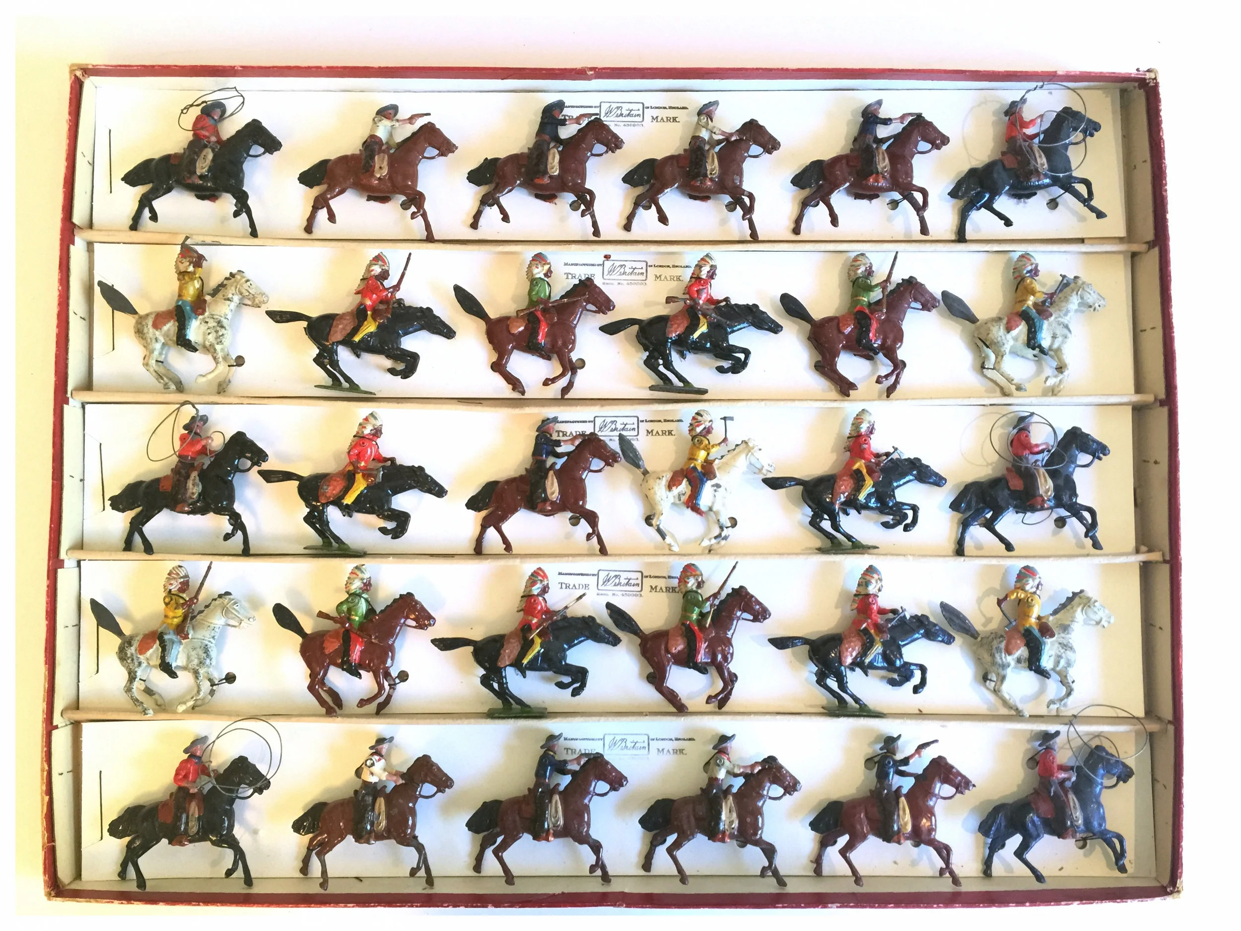 BRITAINS_Very Rare Indians and Cowboy Display.jpg