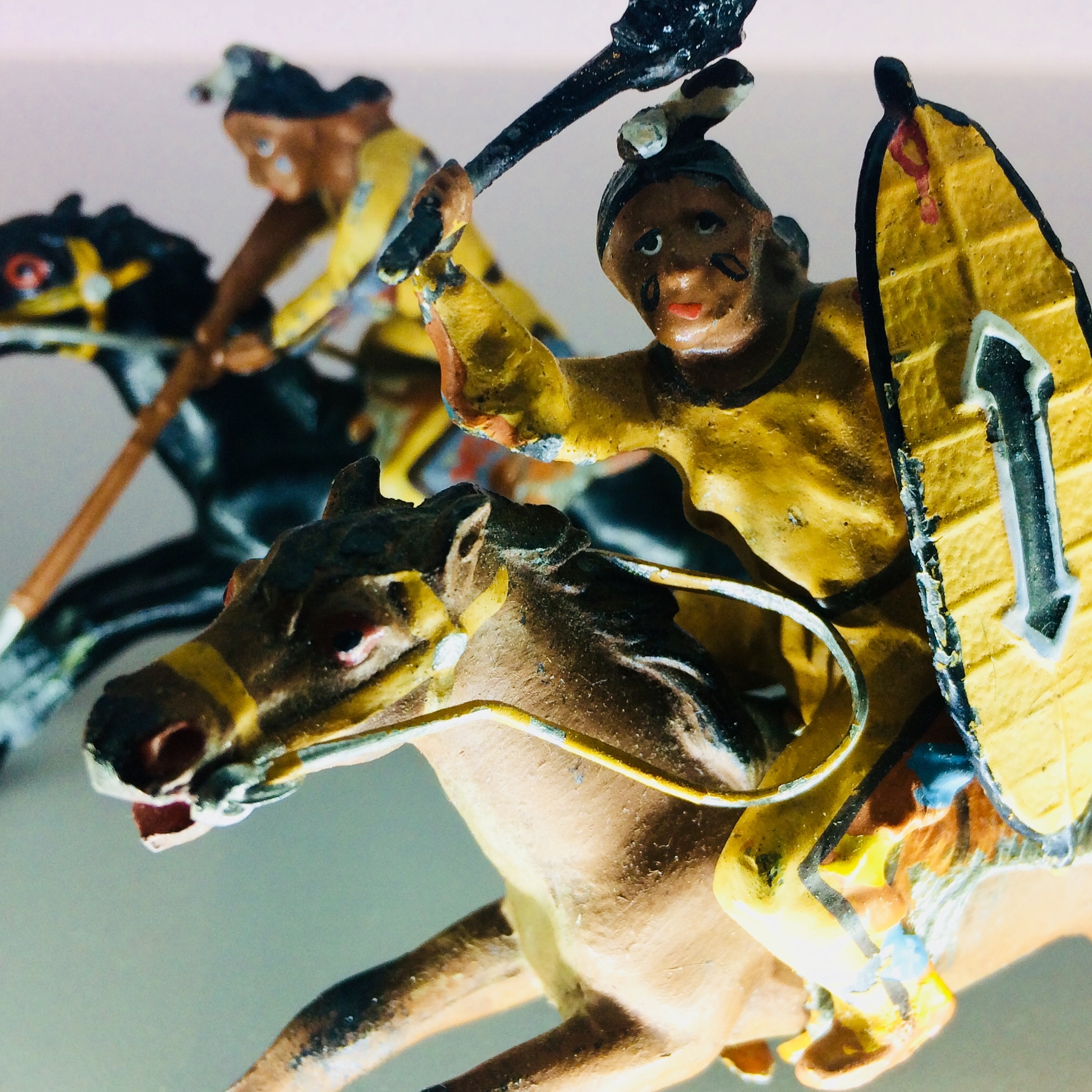 2nd floor, Main Gallery, German Figures, #37: Heyde, Germany, American Indians