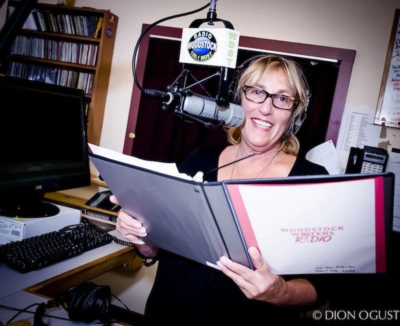 First interview: Woodstock Writers Radio