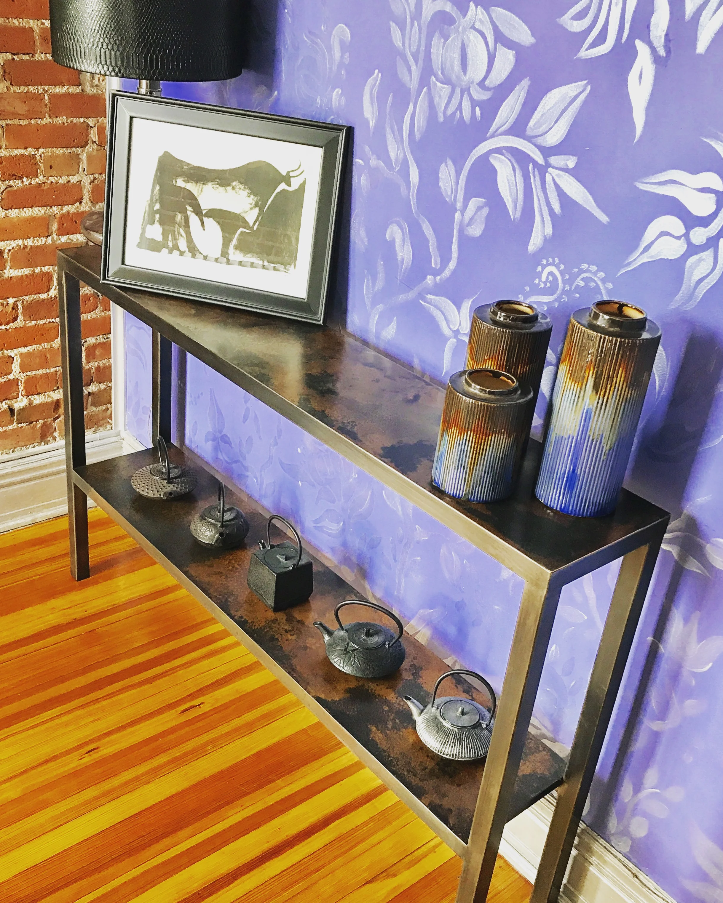 Copper Shelves