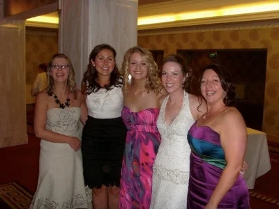 Some of the Topshop girlies at my wedding!