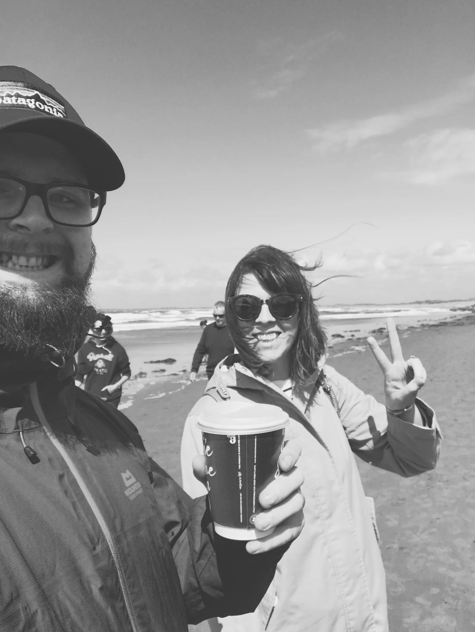Bro-in-law @ianvennard selfie @ Strandhill