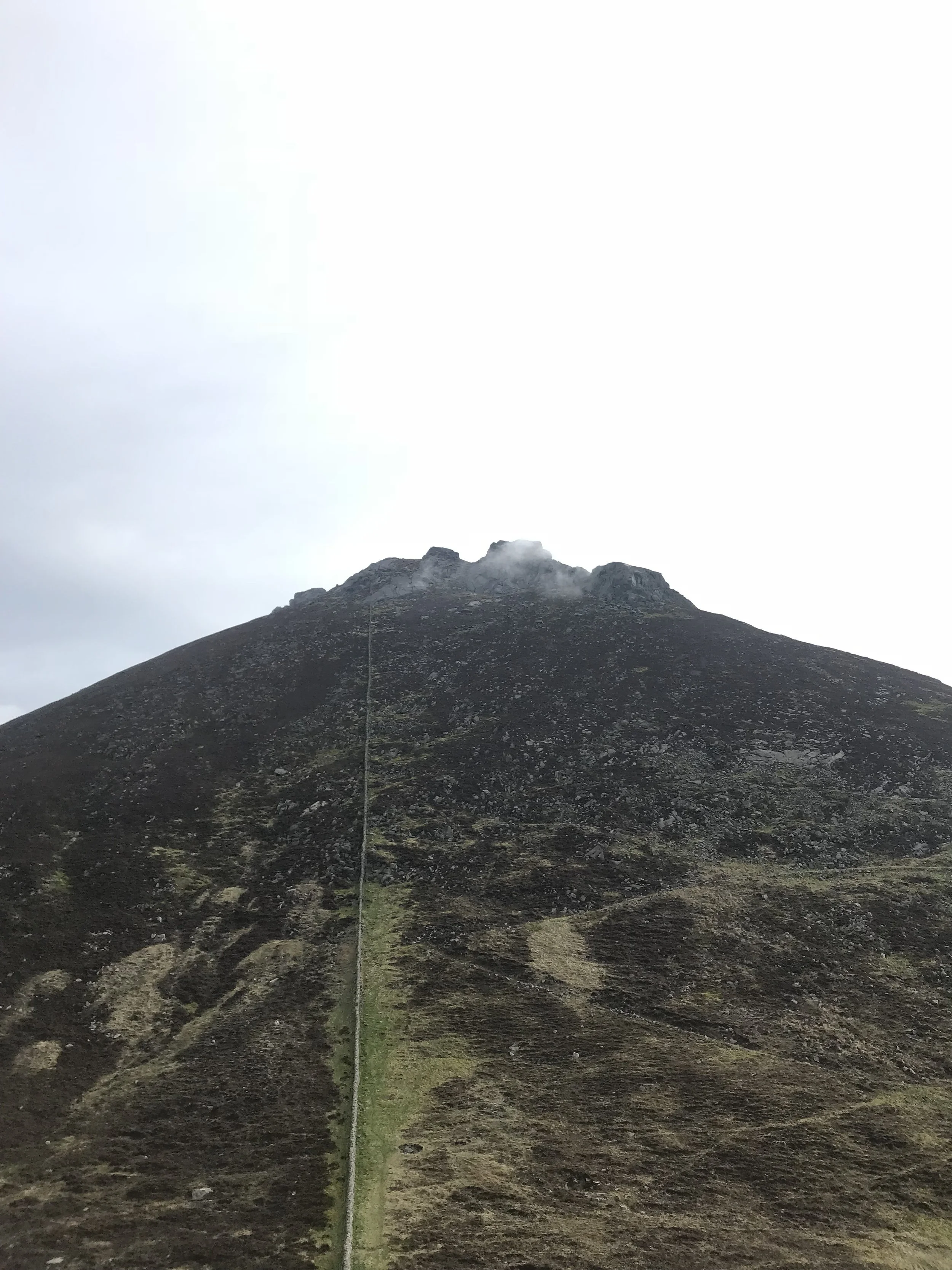 View of Slieve Binnian from Wee Binnian