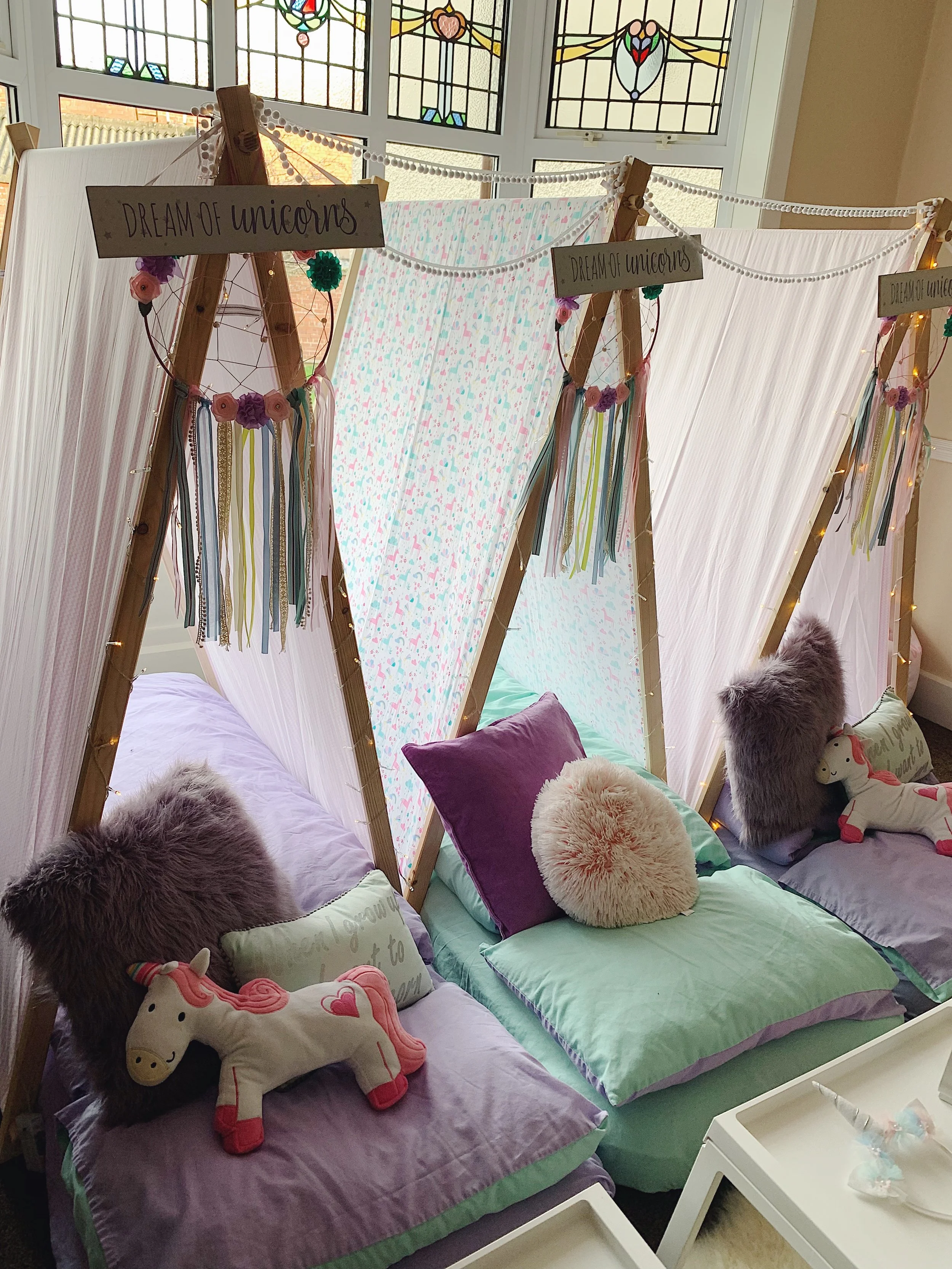 Teepees and Turning 4! 