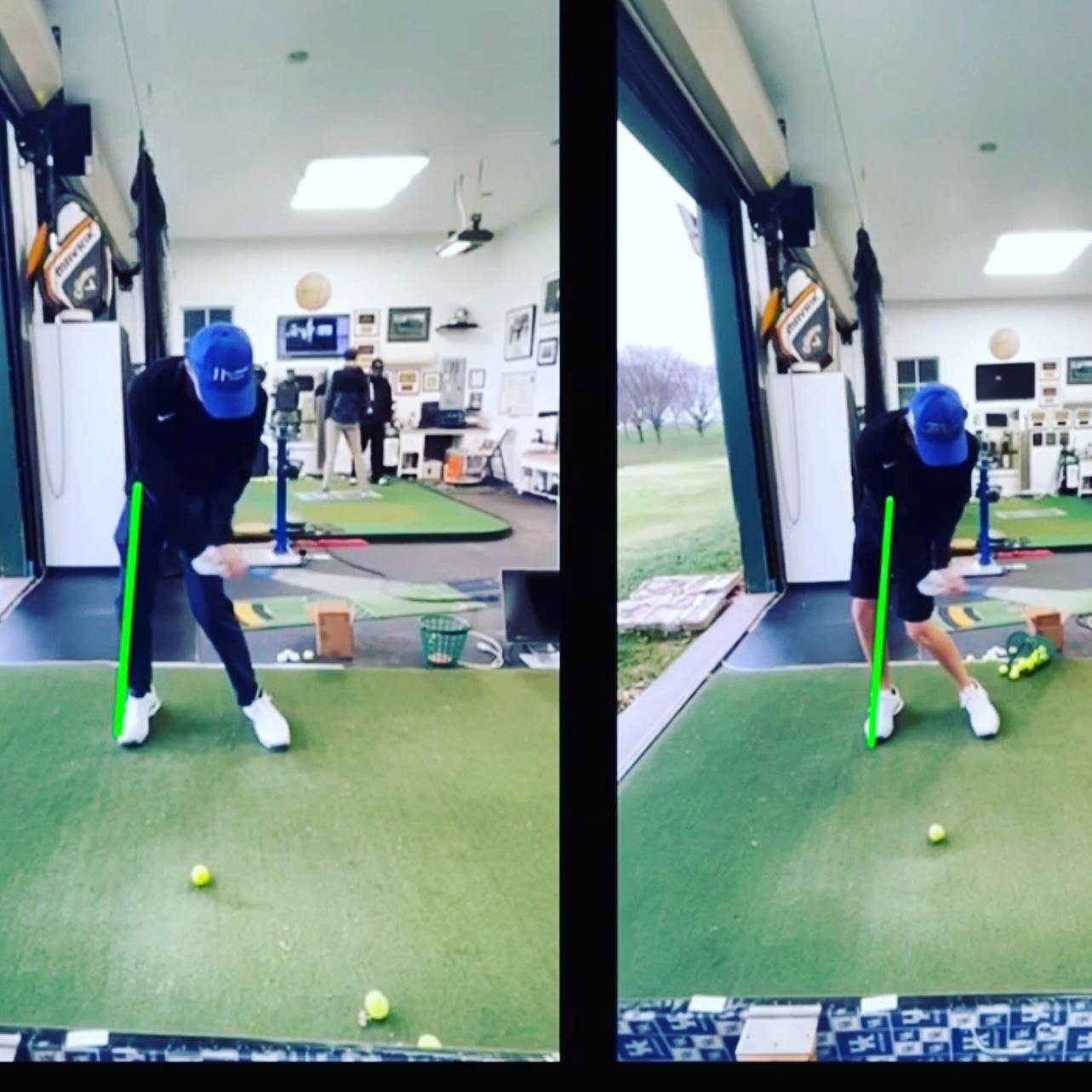 Here&rsquo;s a nice little before (right) and after (left). This kid is very good! These two swings were 2 days apart. Are you ready to get to work on your game?? COACHING PLANS available at tyrusyork.com