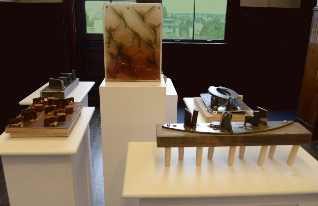 New sculpture for Phinney Center Gallery Painters Under Pressure show