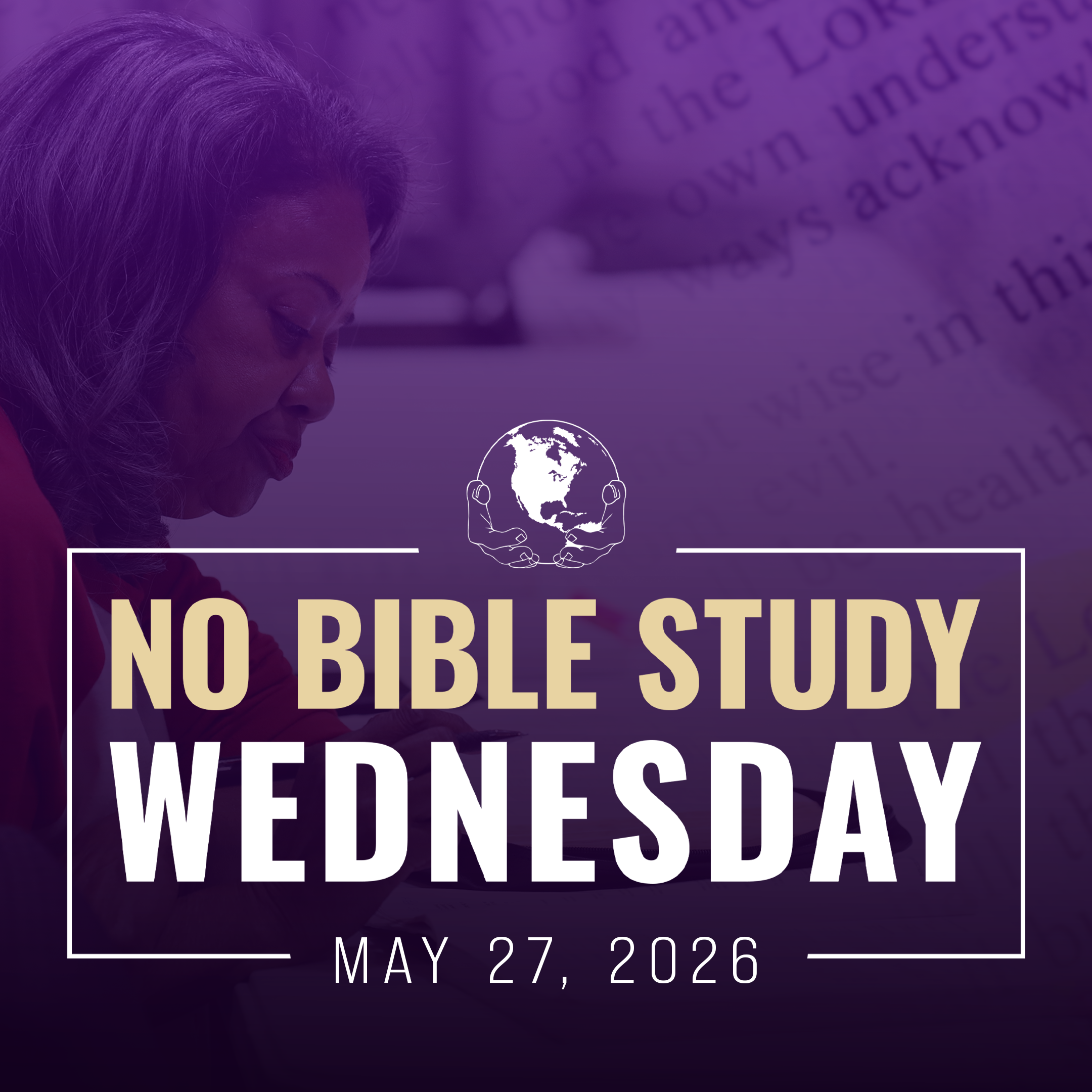 No Bible Study