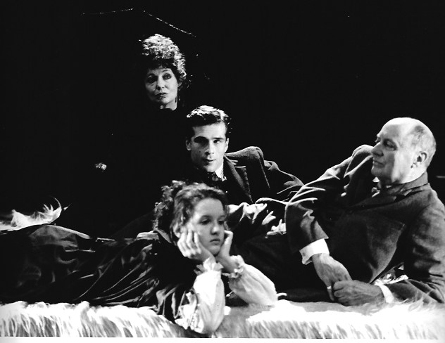 PAUL NEGREL IN GERMINAL, PAINES PLOUGH, 1988 (WITH lois baxter, catherine cusack, godfrey jackman)
