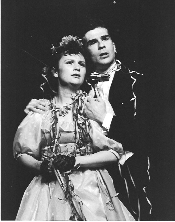 lysander IN A MISDUMMER NIGHT’S DREAM, OLDHAM, 1986 (WITH SADIE SHIMMIN)