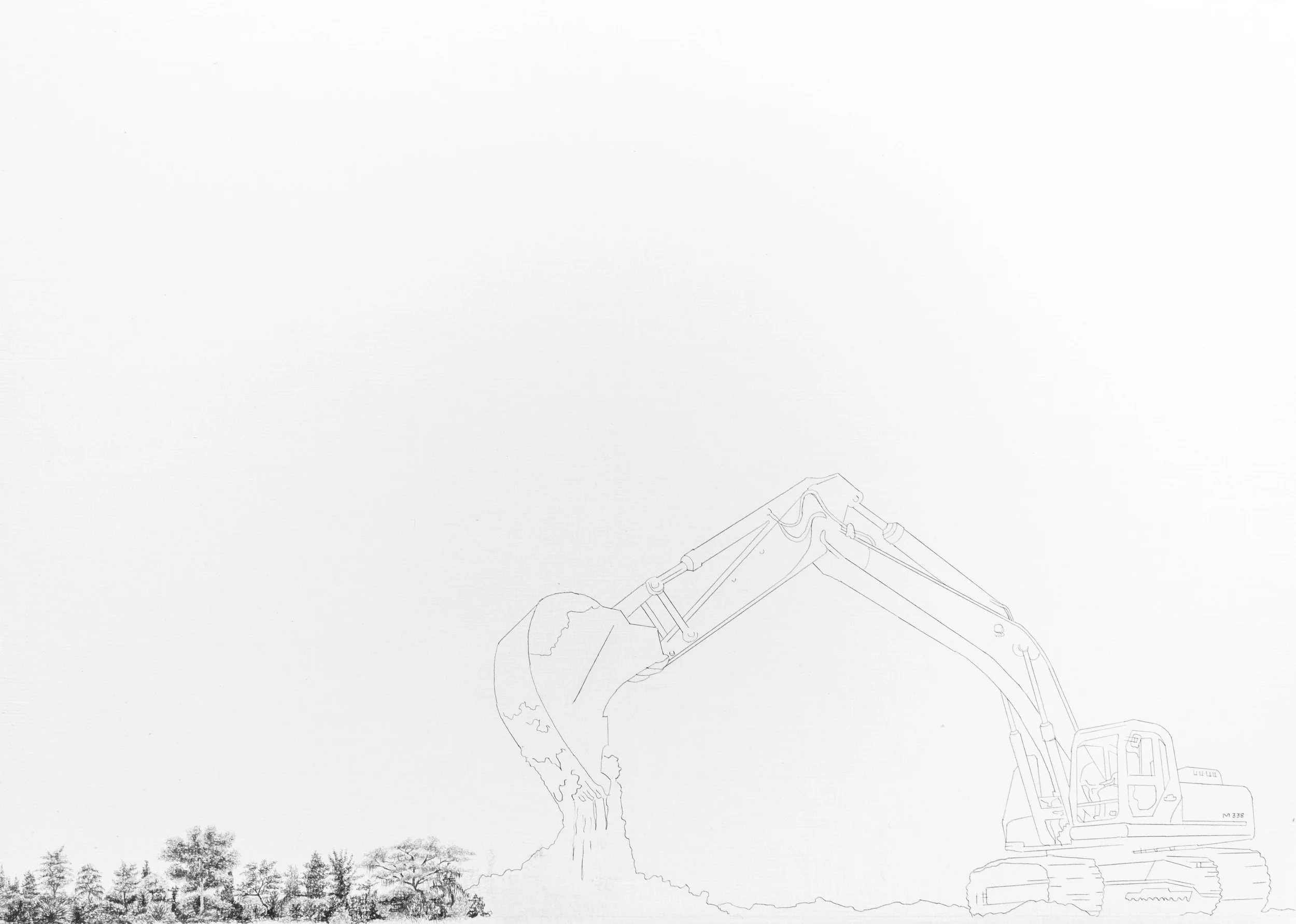  Camilo Bojacá Untitled (2013) Pencil drawing on paper 