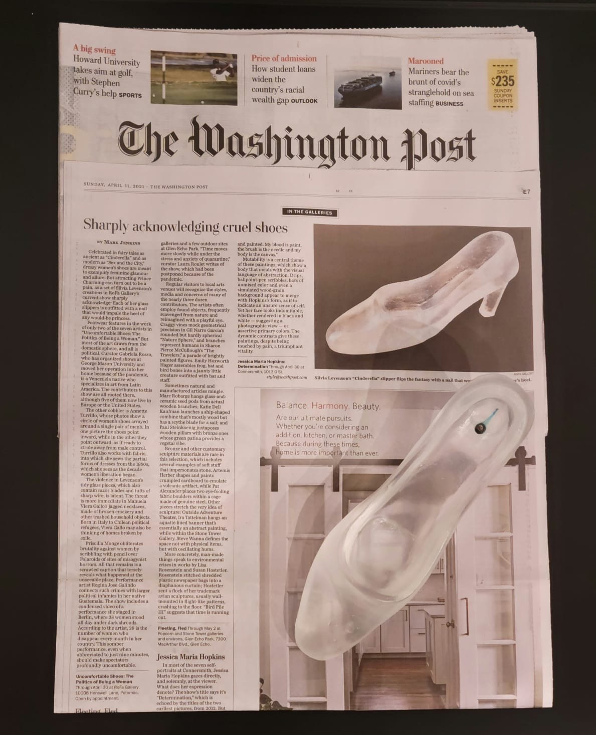 Featured in Washington Post