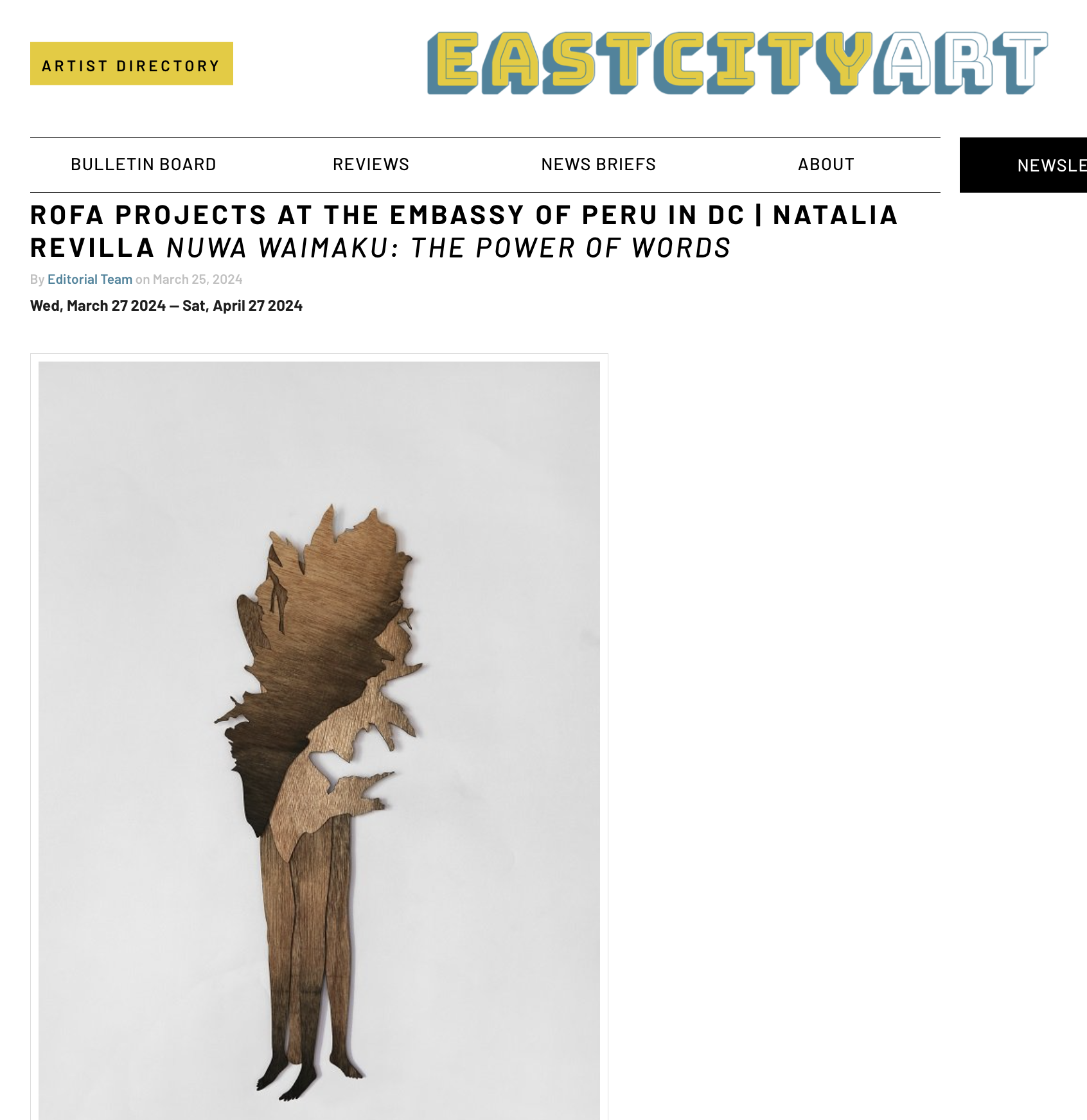 Featured in EastCityArt