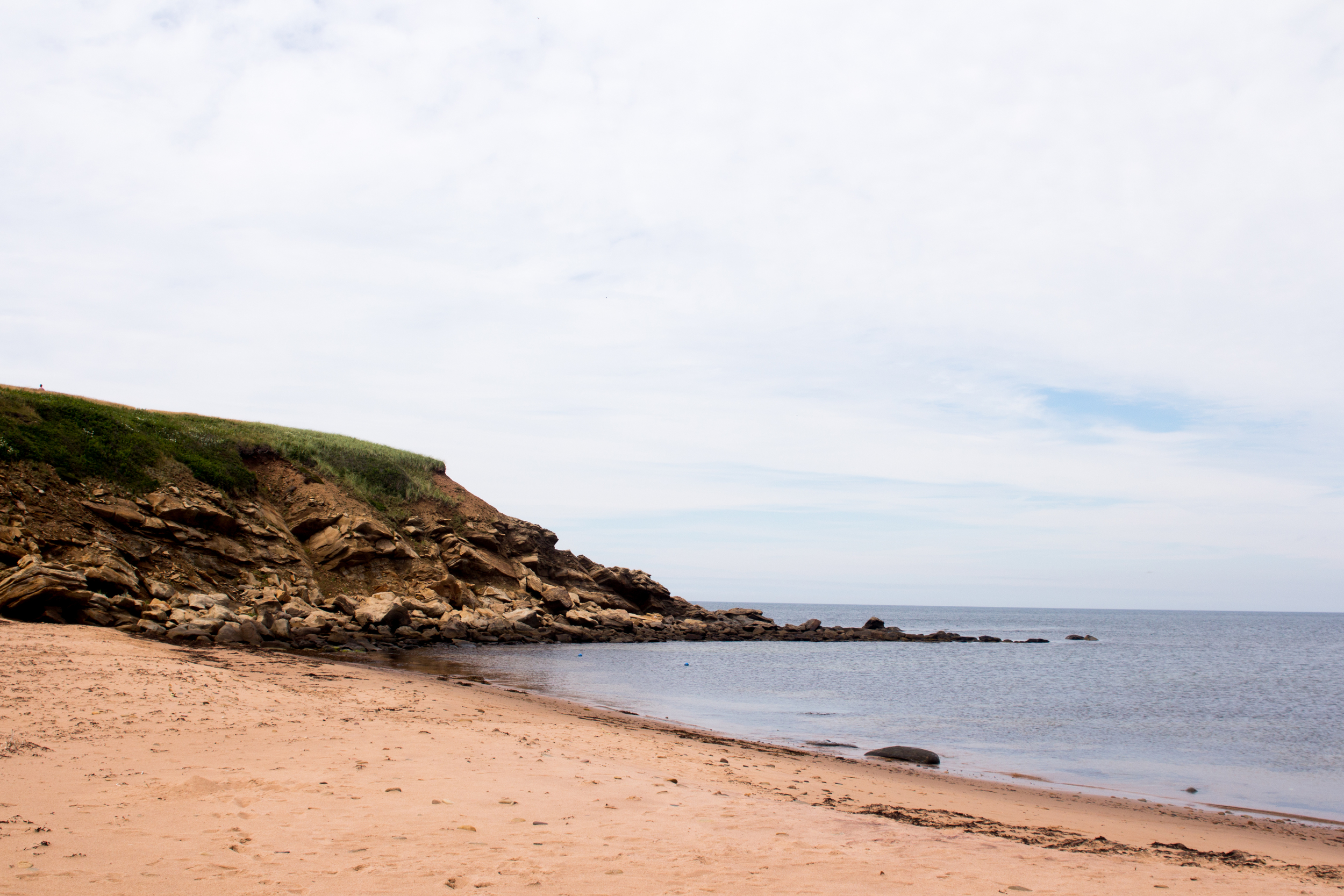 Beach on Cape Breton Island.