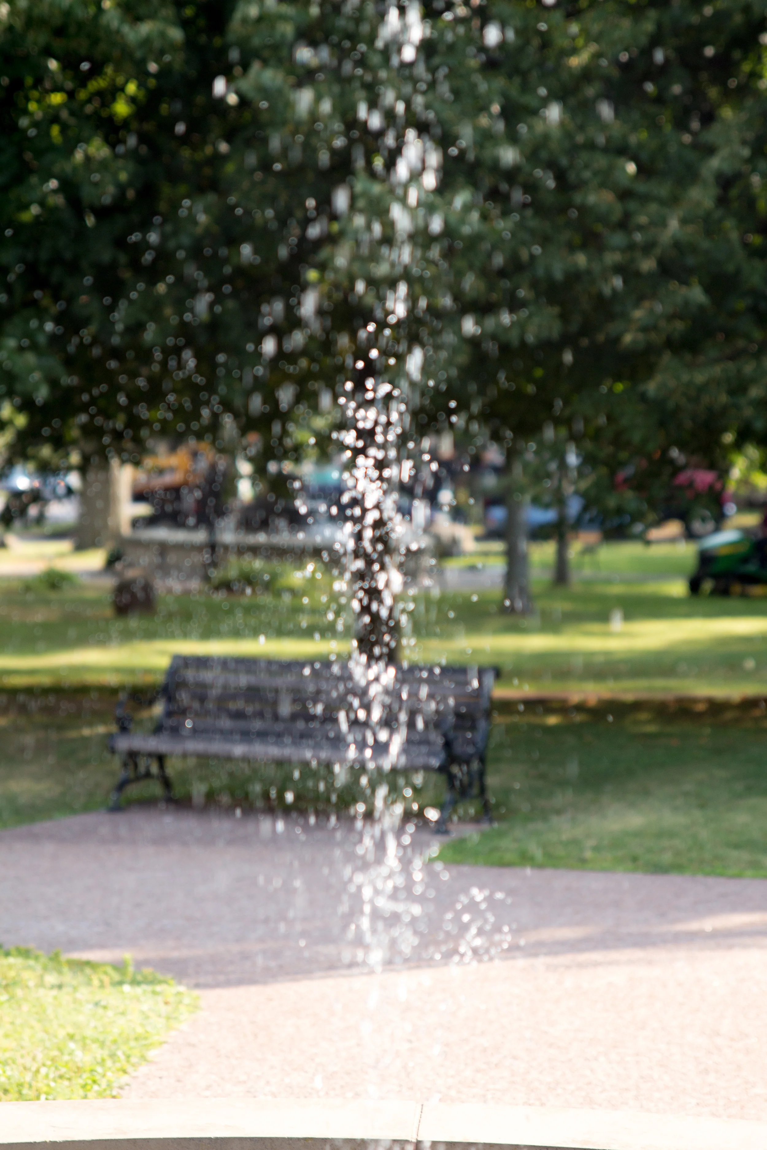 Fountain in Downtown Charlottetown, PEI.