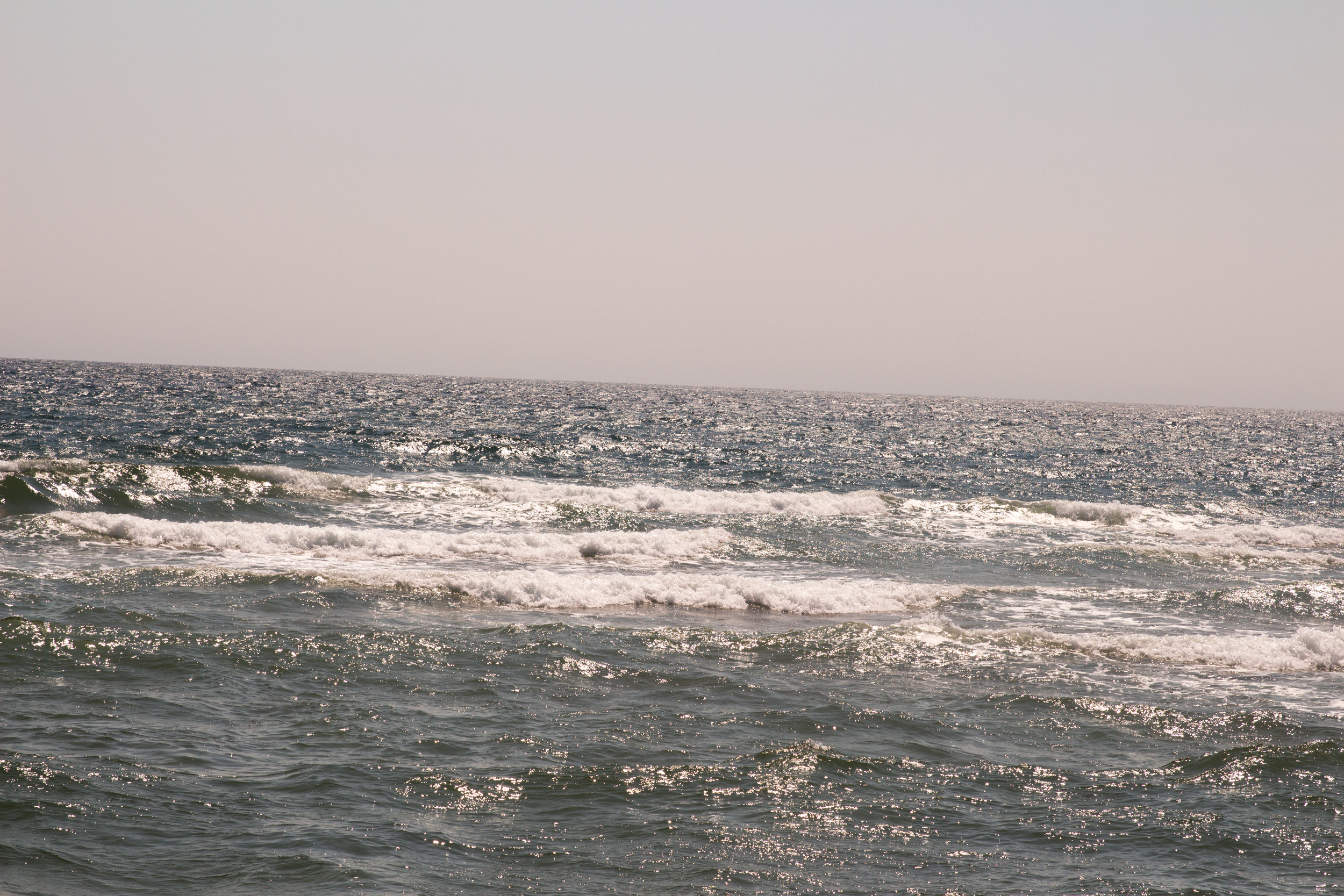 Atlantic Ocean from Basin Head, PEI. 
