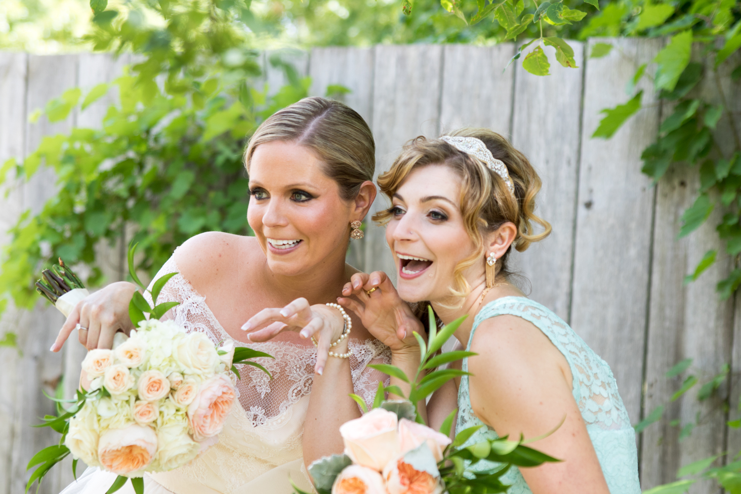 You have to take some fun and silly photos during your wedding. 