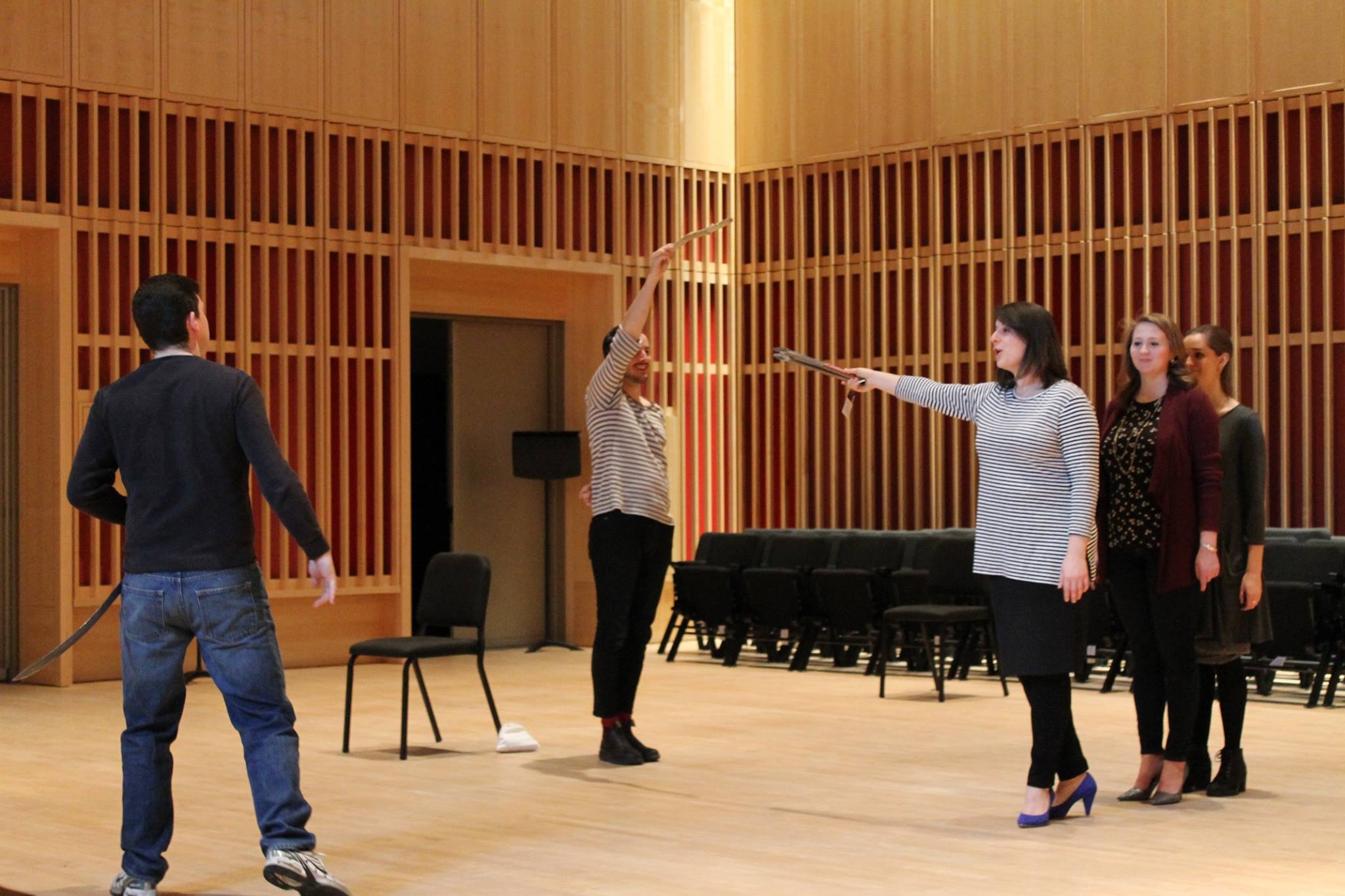 Staging Rehersal