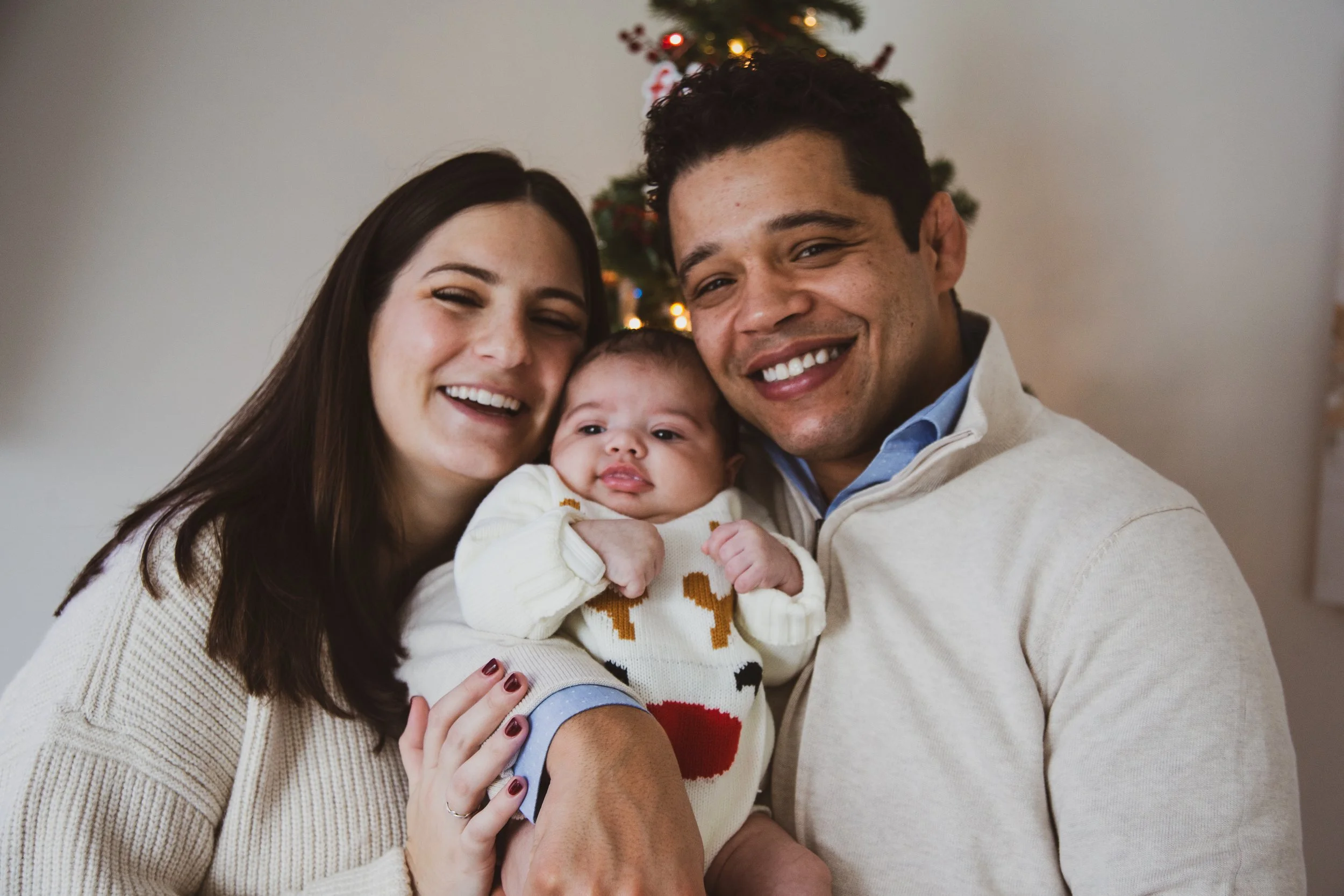 At Home Photographer in New Lenox IL | Christmas Family Photography in Frankfort IL