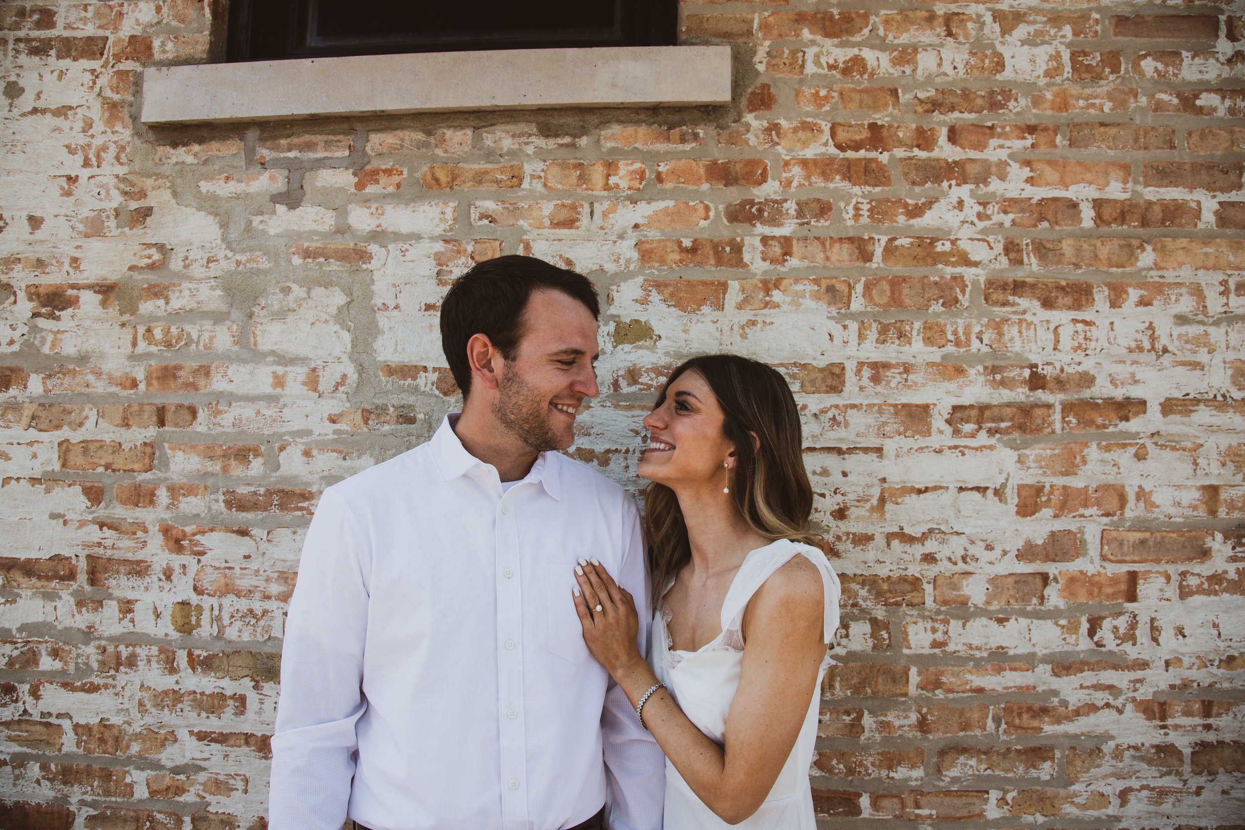 Engagement photoshoot in Plainfield, Illinois.