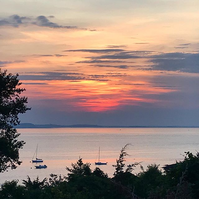 Ocean vibes. 🌅 🌊 🛳