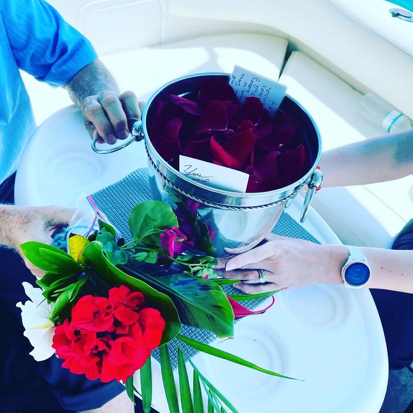 Unattended ocean ash scattering in Florida