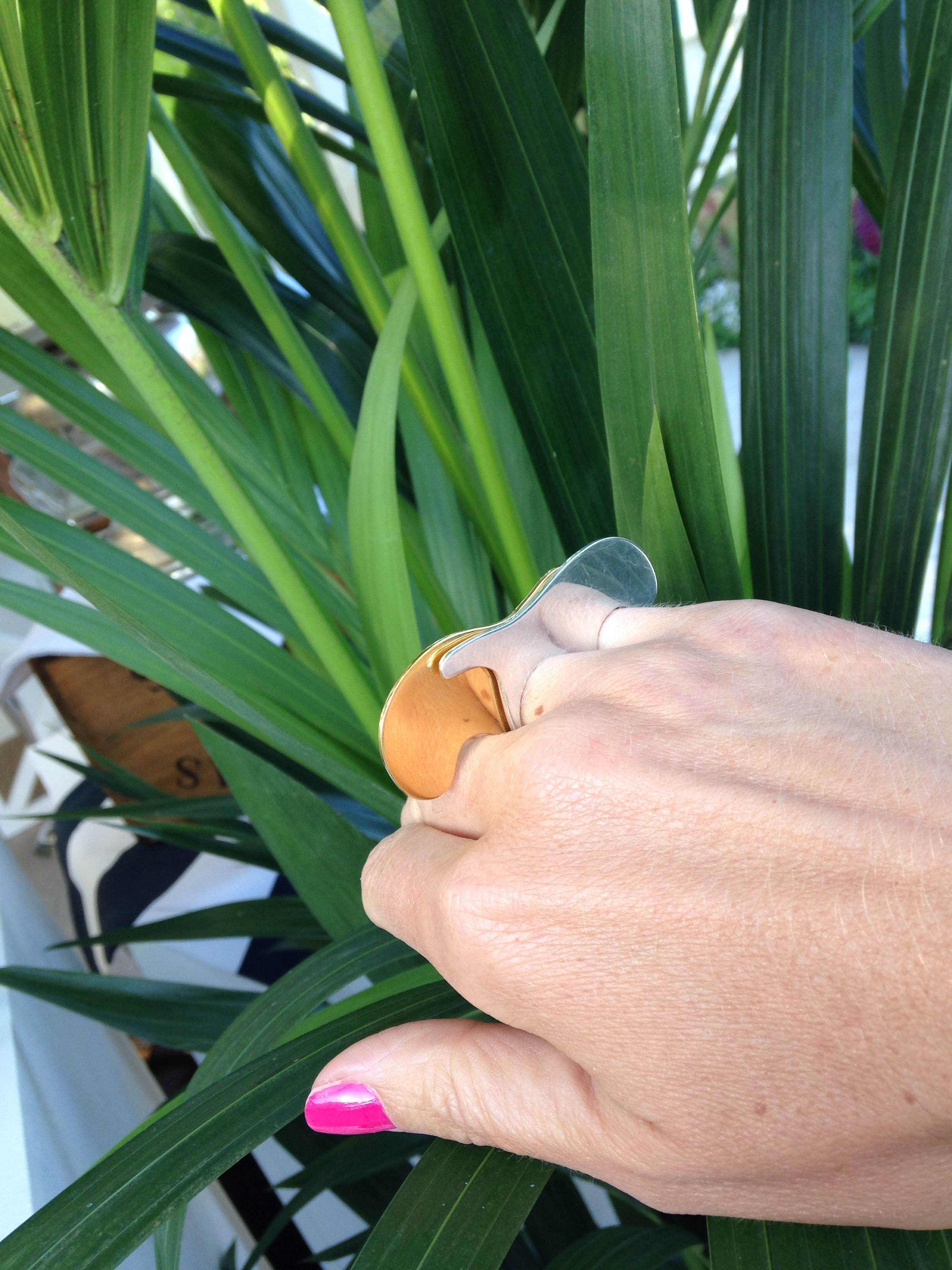 Rings from my Wavelife collection in silver and gold-plated silver