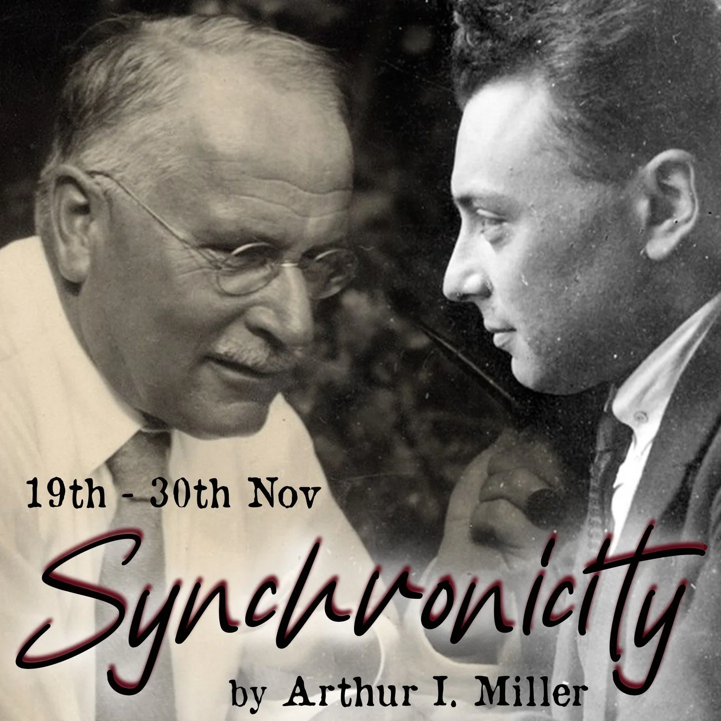 Don’t miss ‘Synchronicity’ on at the White Bear Theatre in Kennington for another week. Set in 1931, a meeting of minds between Carl Jung and Wolfgang Pauli is the subject of this new play by Arthur I Miller, husband of Eland author