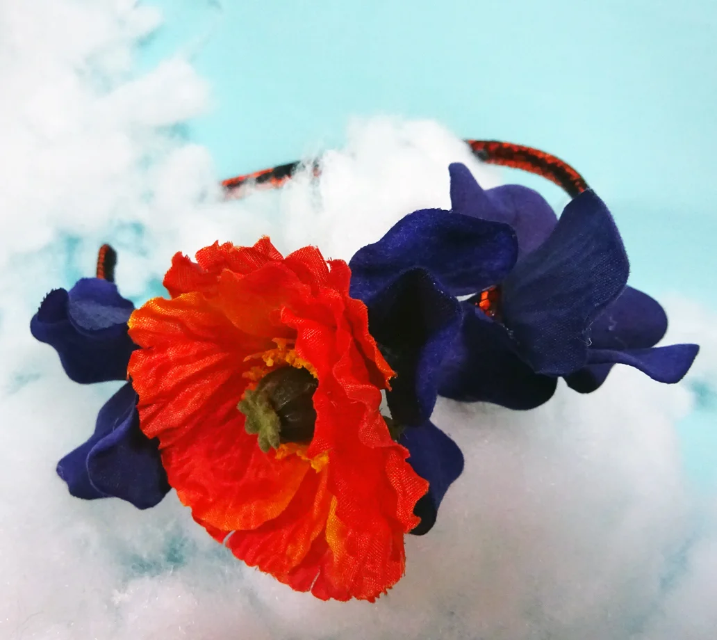 poppy hydrangea headband5.jpg