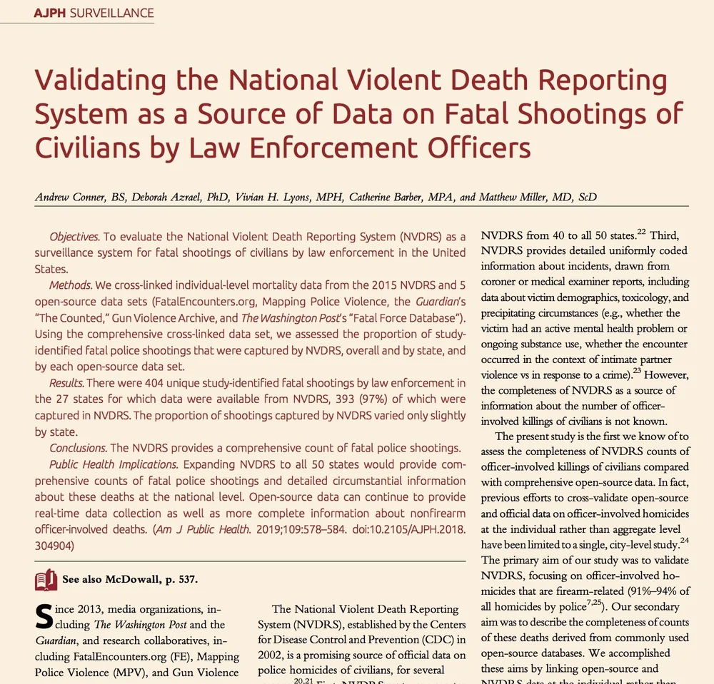 Mapping Police Violence