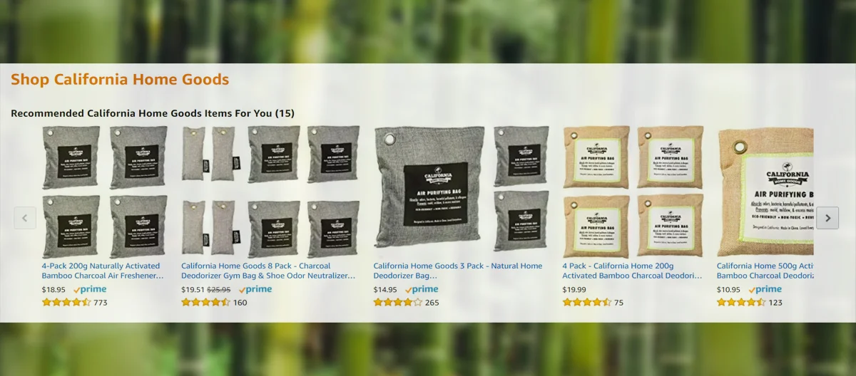 Convinced yet? If these amazing benefits of charcoal bags still haven’t won you over, then we hardly know what could. But if you want to take advantage of all these benefits for you and your family, then don’t wait up. Simply click here to get your hands on the California Home Goods Activated Bamboo Charcoal Bags. We have a wide array of budget-friendly bundle packs for you to choose from!