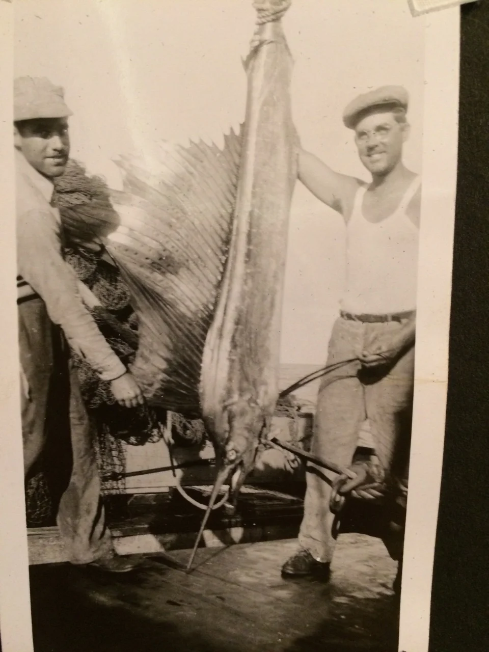 My grandfather&nbsp;on the right.