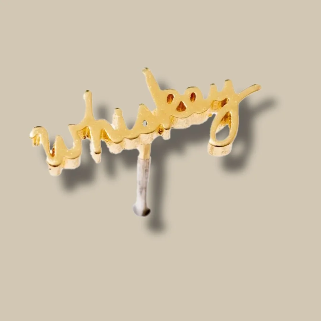 Whiskey Stud Single Earring
