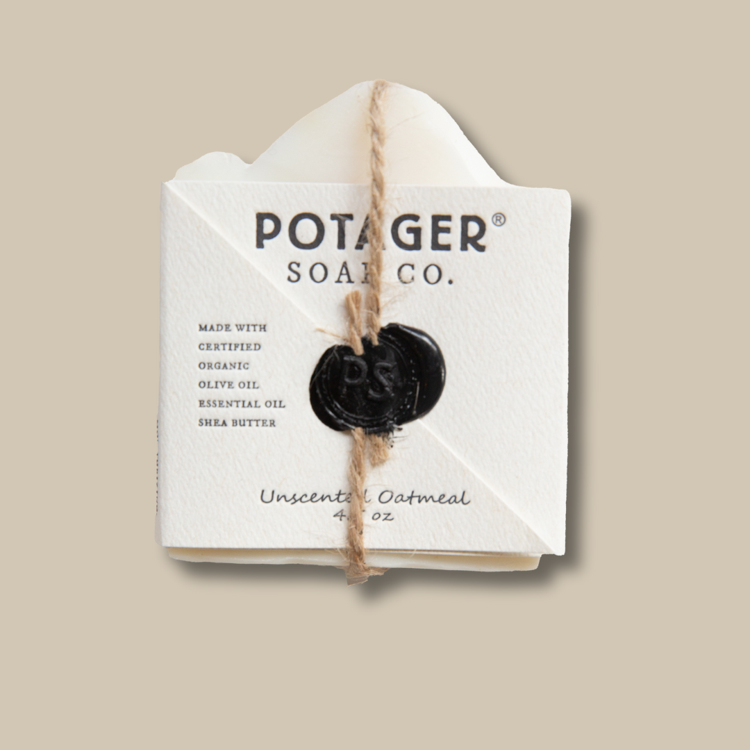 Potager Soap Co. Unscented Oatmeal
