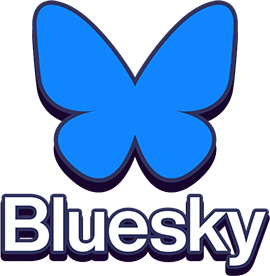 Bluesky Logo