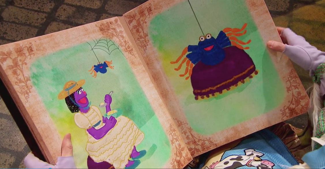 Mother Goose's Book Inside