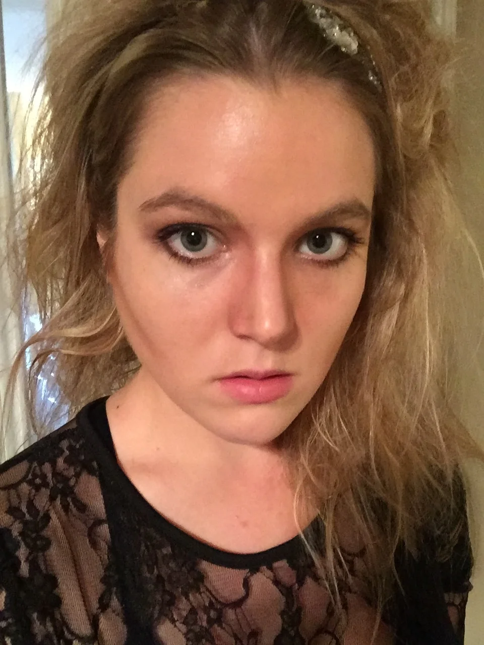 Heavy-handed contouring. Now I know what it feels like to be a Kardashian.