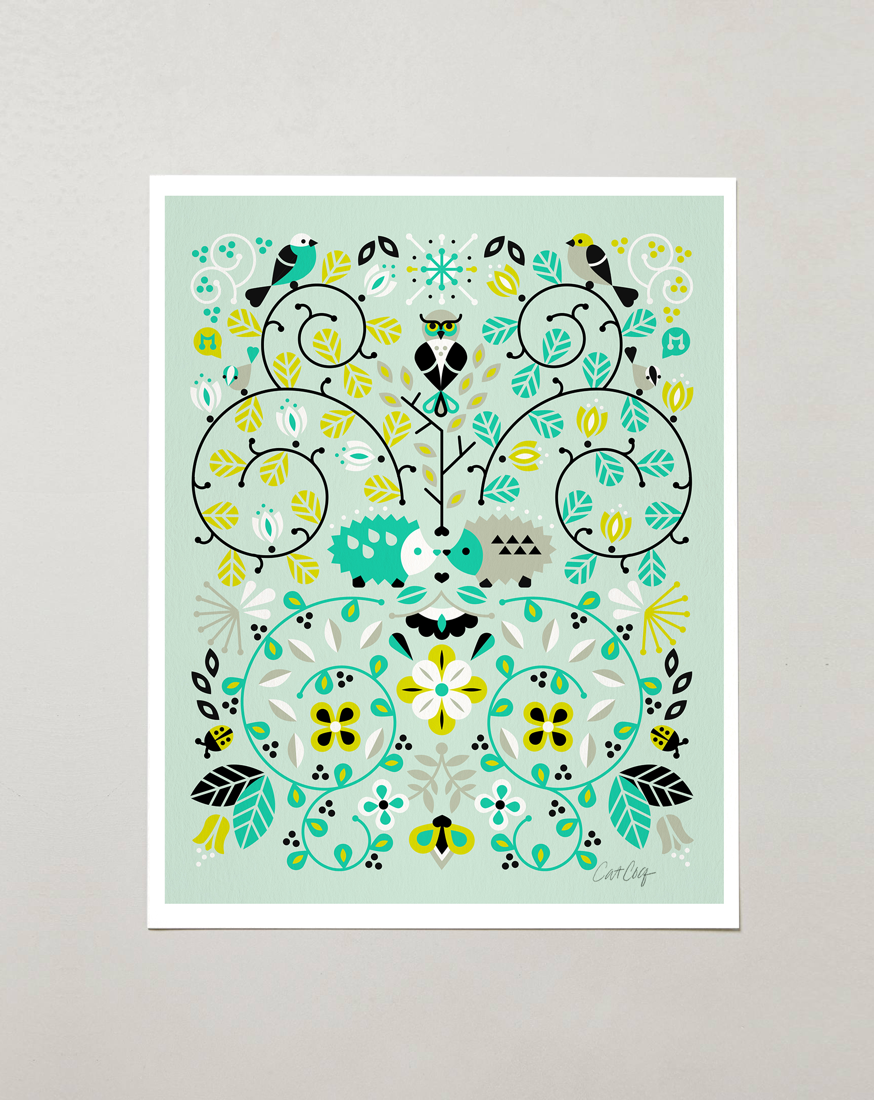 Hedgehog Lovers available on my Etsy shop for $12.