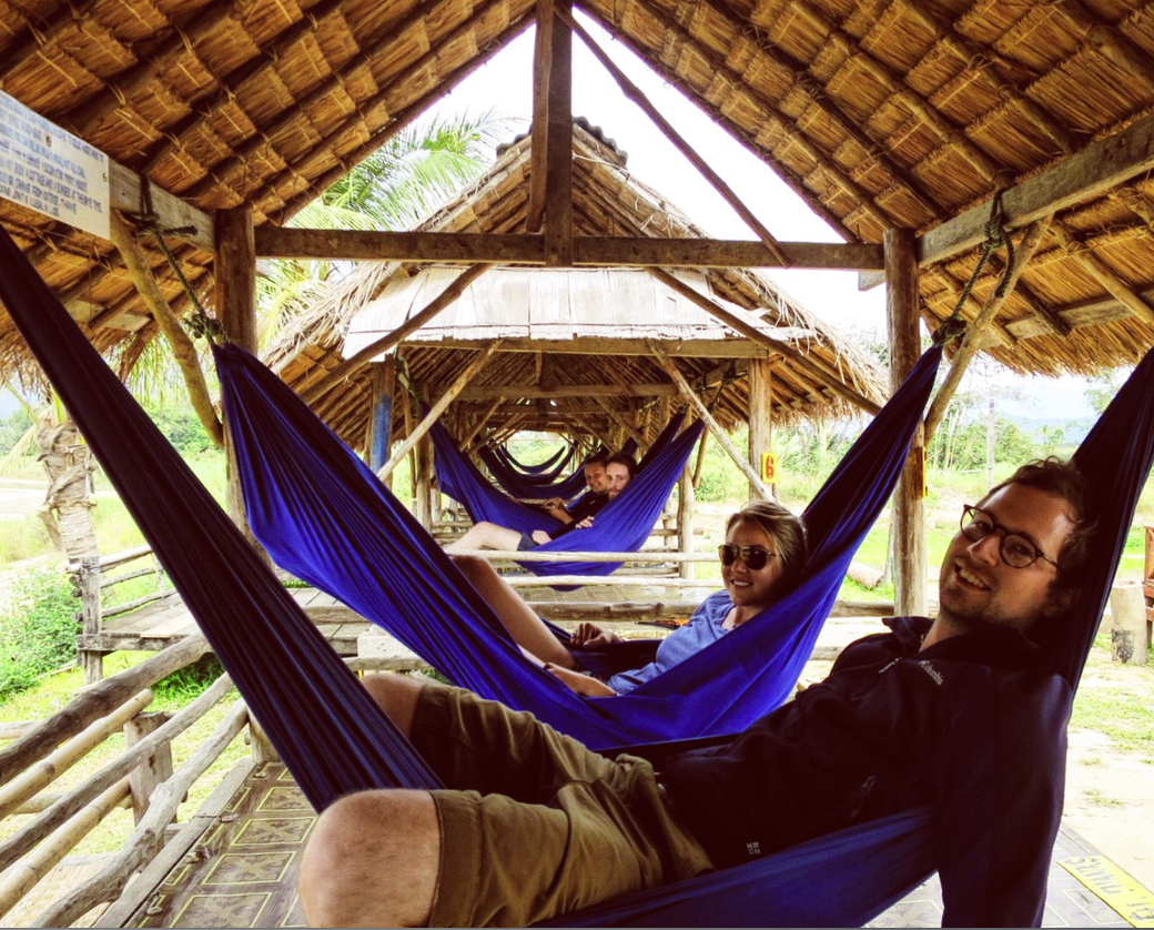Mid-day hammock break.