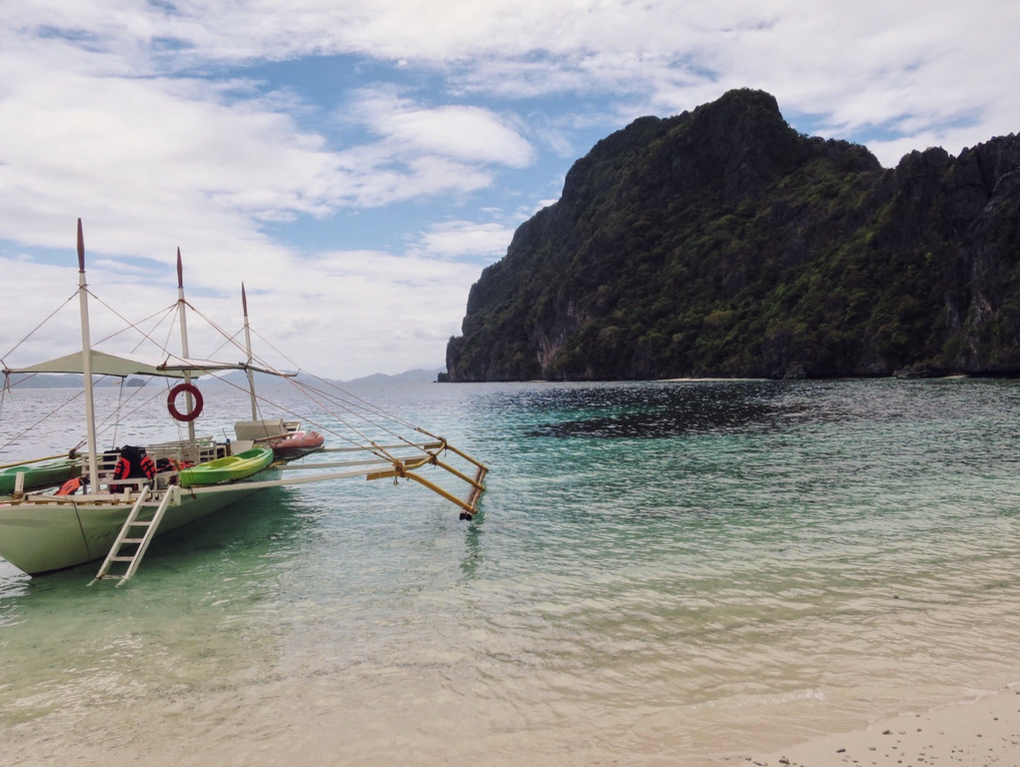 After planes, cars and jeepneys, it was nice to change up our mode of transportation.