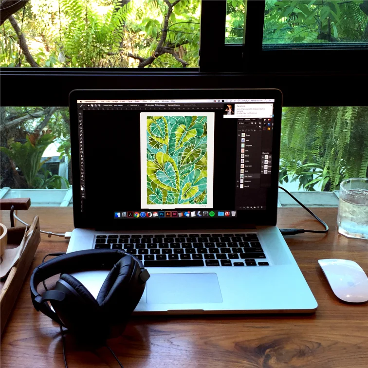 My New Skillshare Class is Live! // From Paper to Screen: Digitally Editing Your Artwork in Photoshop
