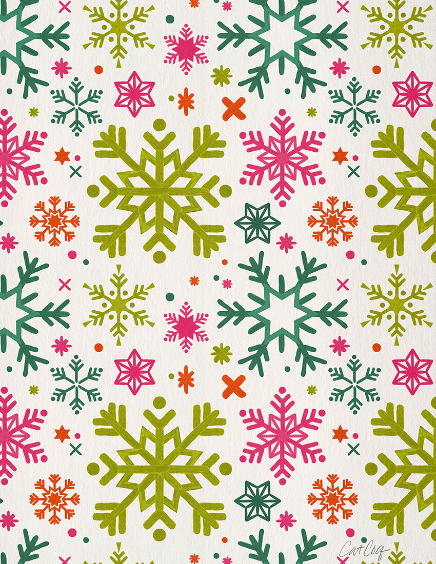 COQ Snowflake Collection - Pink Green.jpg