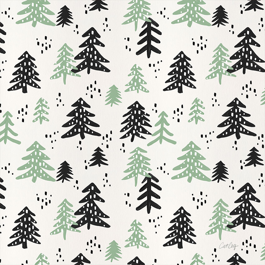 COQ Christmas Trees - Mint Black.jpg